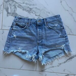 AGOLDE Parker denim shorts size 26